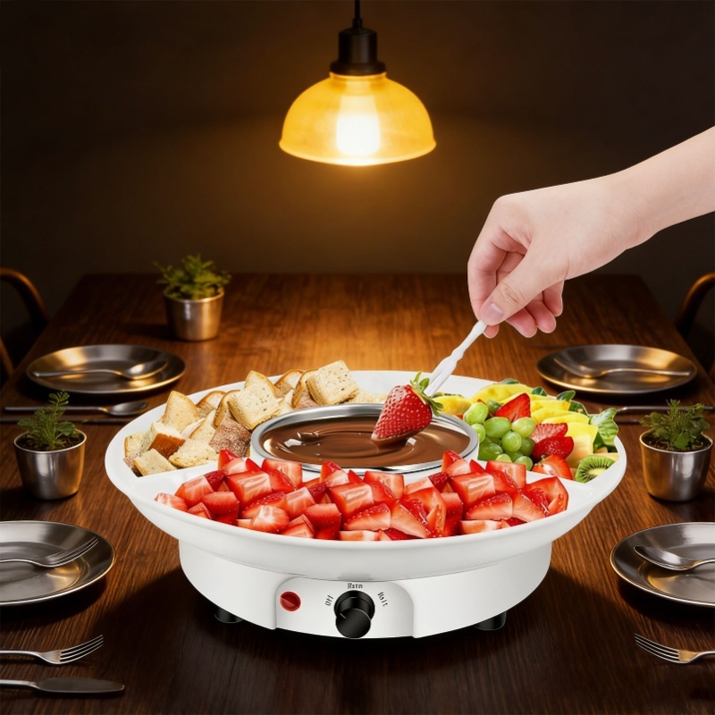 Fondue Set Electric - Электрический набор для шоколадного фондю с