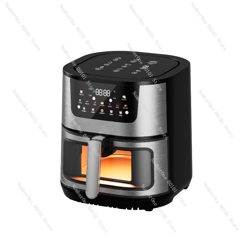 Kitchen Appliances Combo - Электрическая аэрофритюрница-духовка 15 л с антипригарным