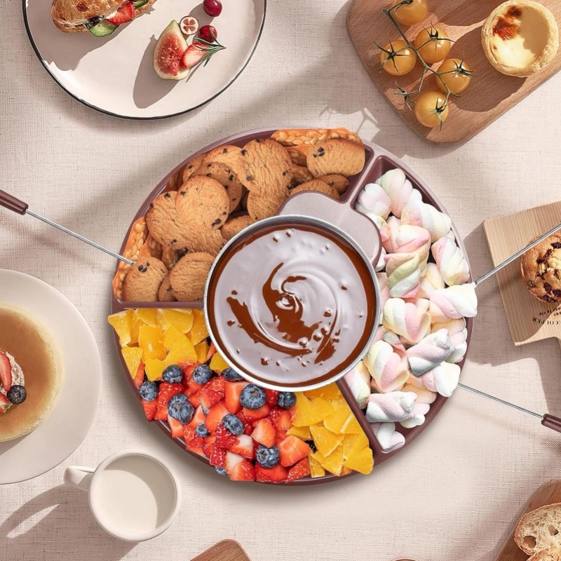 Электрическая чаша для плавлен – обзор и цена Fondue Set Electric