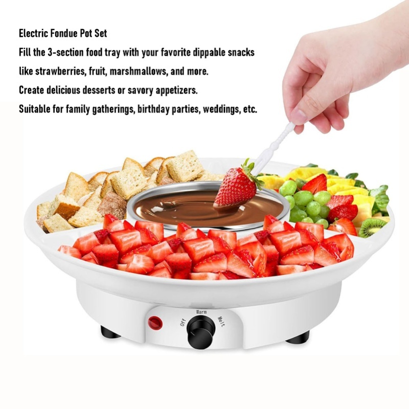 Электрический набор для шокола – обзор и цена Fondue Set Electric